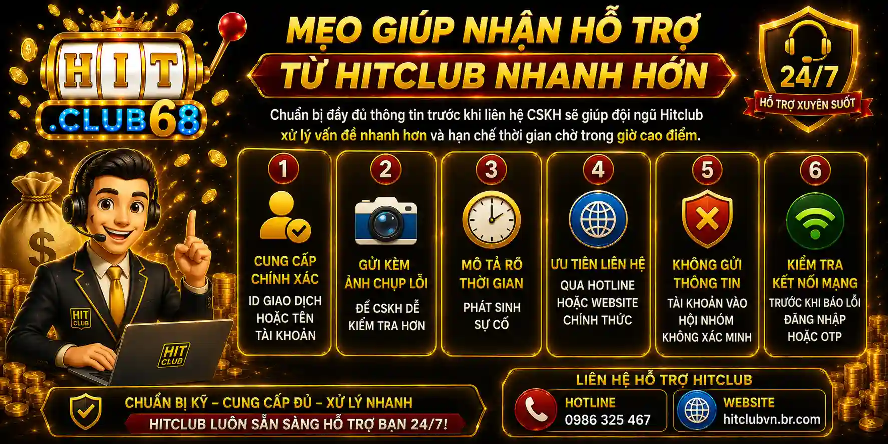Mẹo giúp tối ưu hiệu quả khi liên hệ Hitclub Mẹo giúp tối ưu hiệu quả khi liên hệ Hitclub