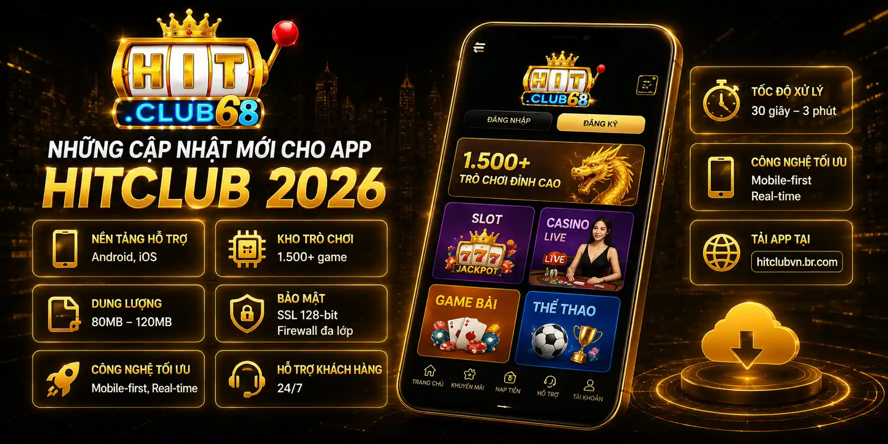 Những cập nhật mới cho app Hitclub 2026 Những cập nhật mới cho app Hitclub 2026